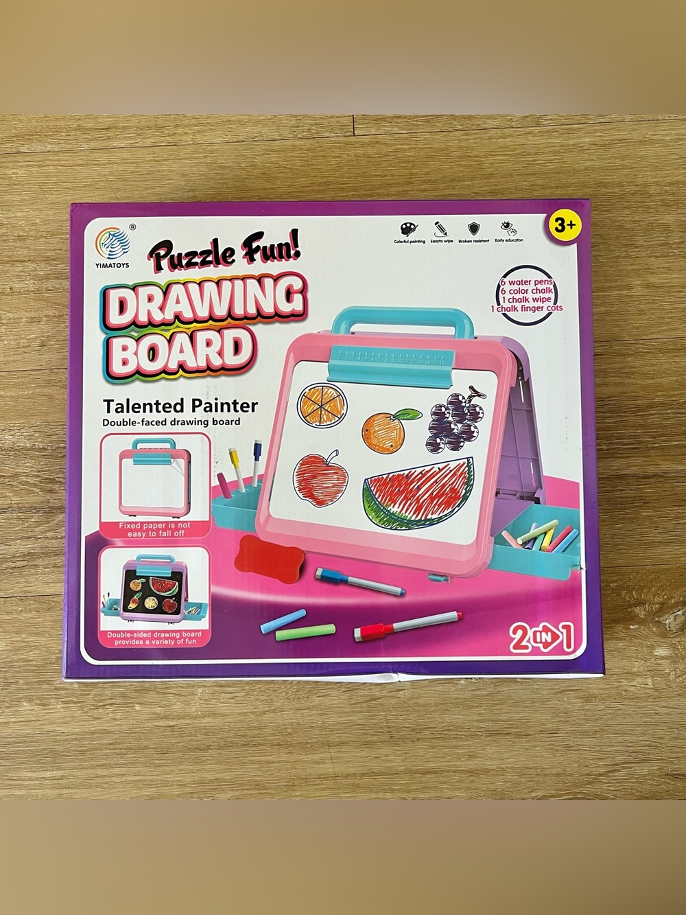 NIB Kids Double Sided Drawing Board